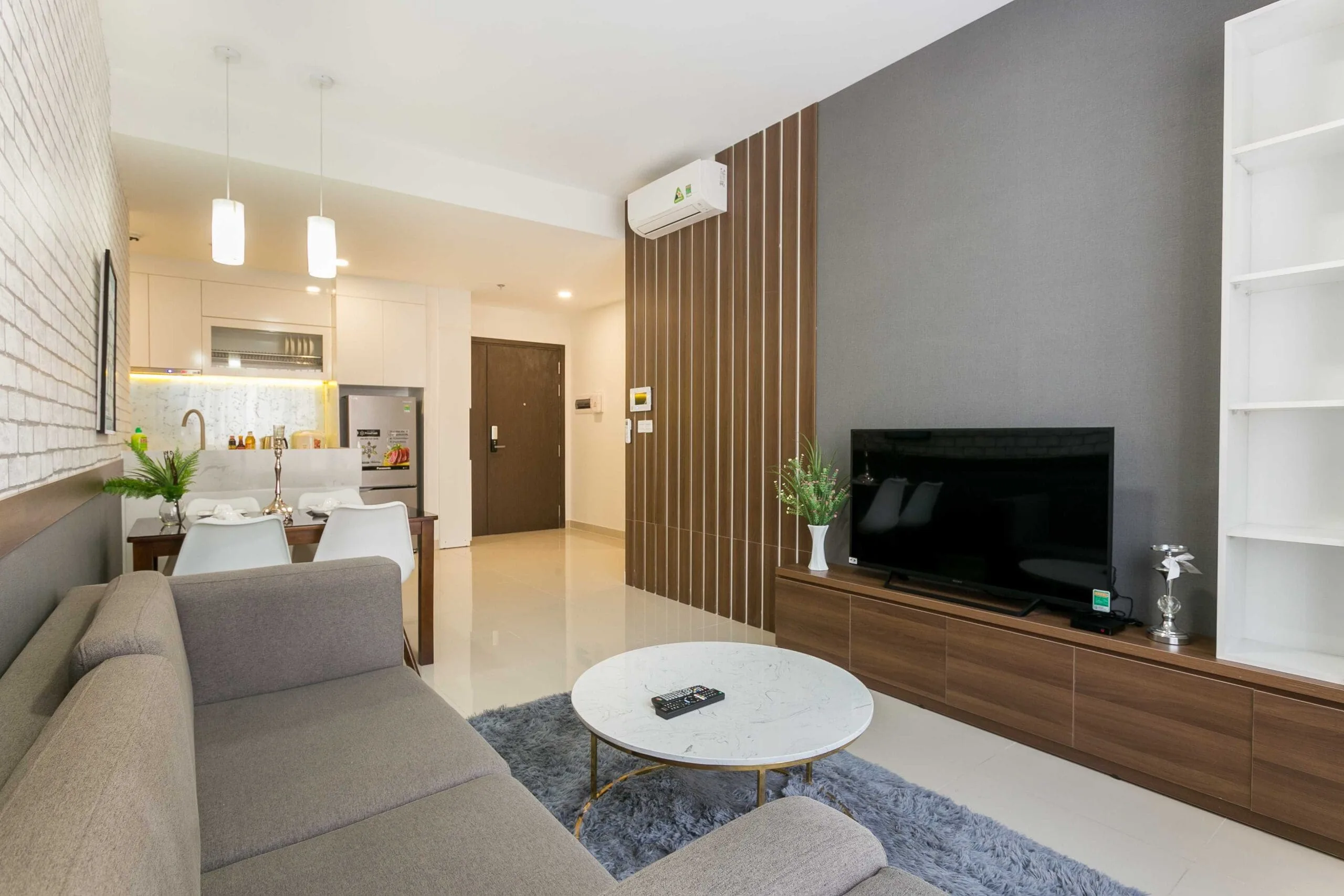 Tổng quan căn hộ 2 phòng ngủ RiverGate Residence