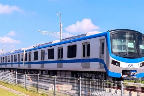 Tàu Metro số 1 Bến Thành – Suối Tiên chạy thử tại TP.HCM năm 2025